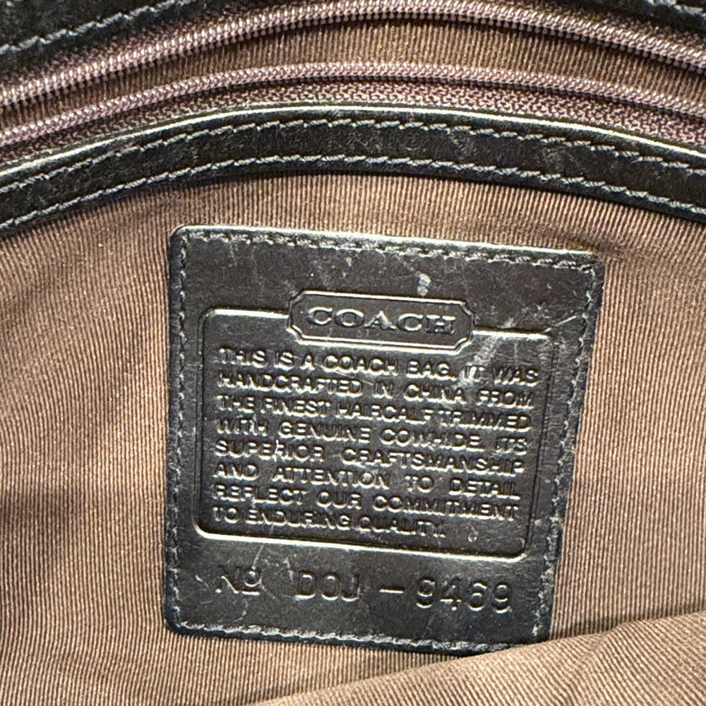 Vintage Coach Bleeker Haircalf One-Shoulder Bag - Picture 7 of 11